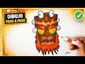 Como dibujar el BOOMERANG MALO ???? de CRASH BANDICOOT ????| Tutorial • Paso a Paso ✅