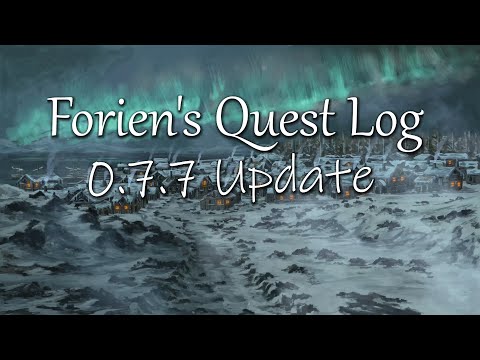 Video Forien's Quest Log 0.7.7 Update (TyphonJS Rewrite) - youtube