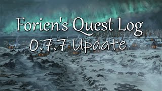 Forien's Quest Log 0.7.7 Update (TyphonJS Rewrite)