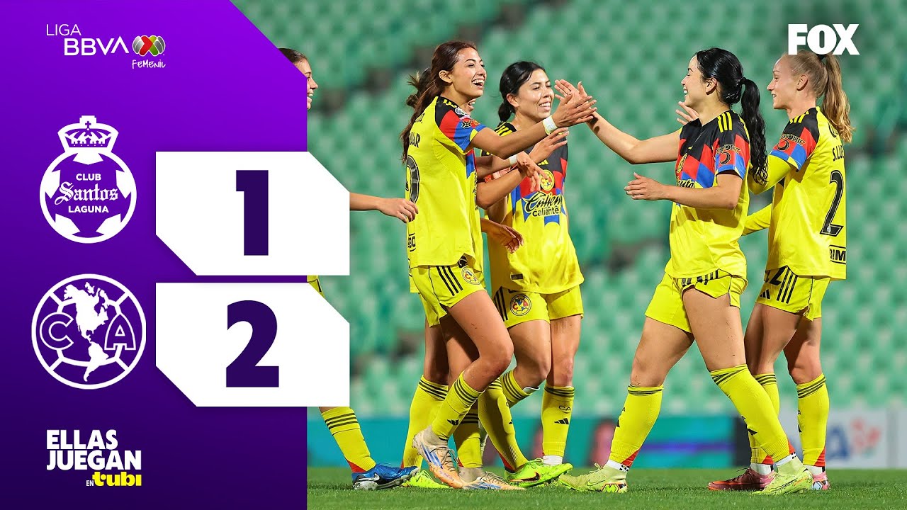 SANTOS 1-2 AMÉRICA | RESUMEN | LIGA MX FEMENIL | JORNADA 1