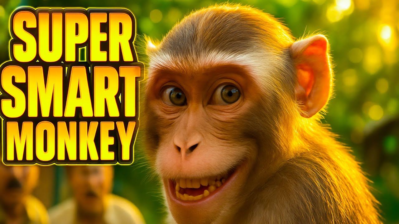 SUPER SMART MONKEY 🧠🐒 | Funny & Shocking! 😱