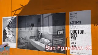 4K Walk: San Francisco, Mission District 2020 - Treadmill, Stepmill, Elliptical, 40 mins Workout