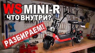 Ws-Mini R 1200W Отзыв Мастера! Что Внутри? Почему Этот Мини Citycoco Конкурент Электросамоката?