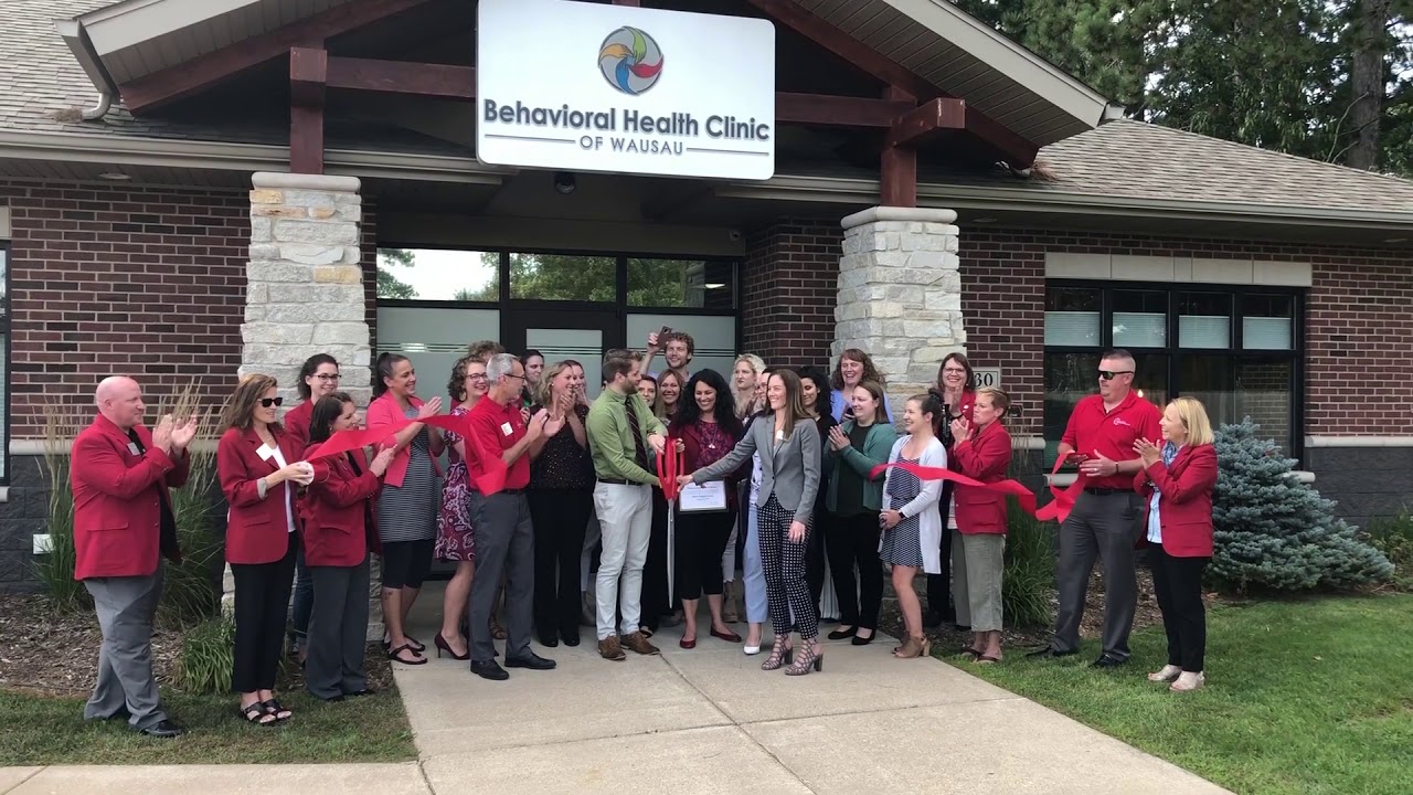 Ribbon cutting at Behavioral Health Clinic of Wausau - YouTube