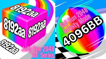 Ball Run 2048, Jelly Run, Infinity Play | Satisfying Ball Games Hub LIVE 🔴 24/7