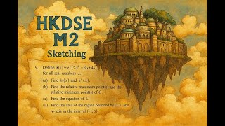 [[我有M1/M2數要問]] HKDSE M2 Q20250821|| q1|| Sketching|| Differenation|| Integration|| HKDSE M2