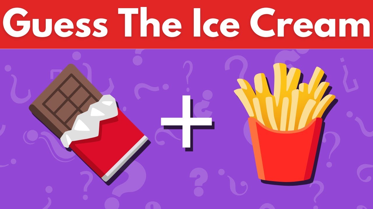🍦🧐 Guess the Ice Cream Flavor from Emojis! 40 Sweet Questions on Zeey