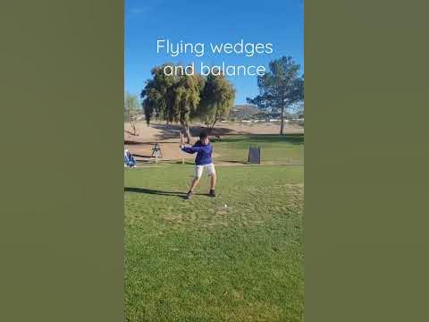 How to use flying wedges technique to keep swing motion balanced - YouTube