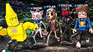 I Added Every YouTuber to My Roblox Horror Game..