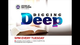 DON TV || DIGGING DEEP // BIBLE STUDY // 23/8/2022