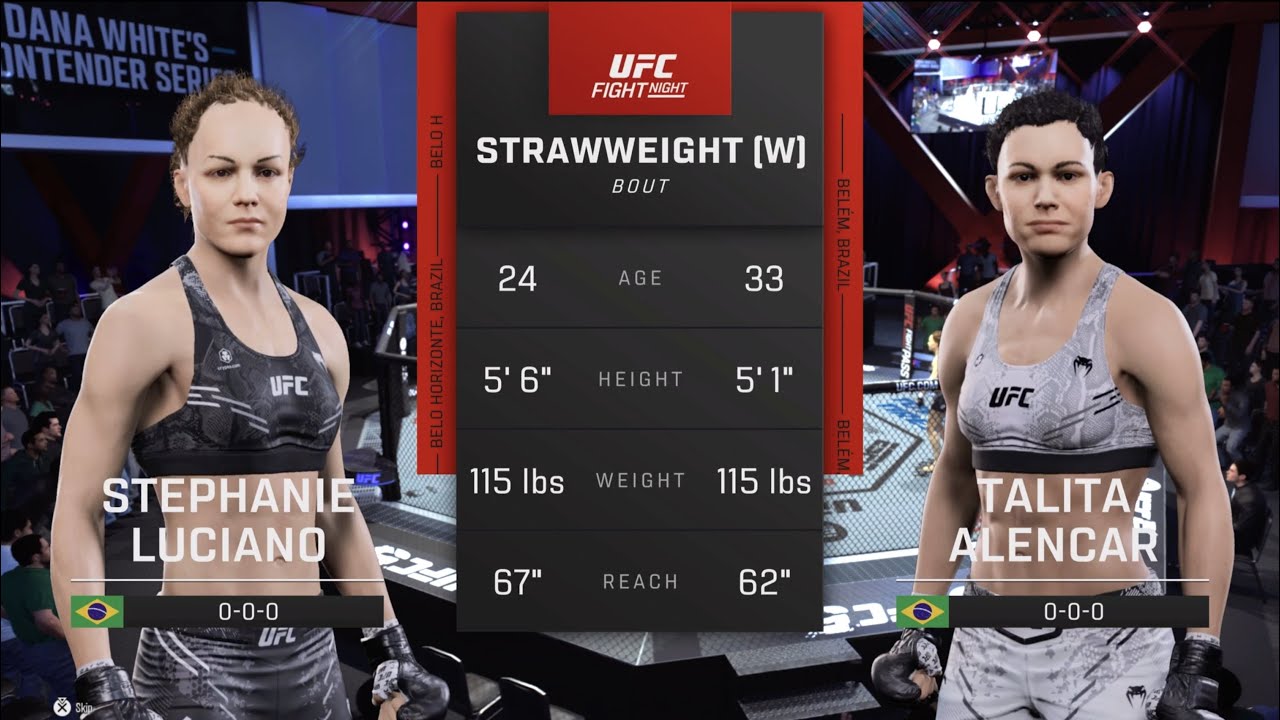 UFC Vegas 95: Luciano vs Alencar (UFC 5 Simulation)