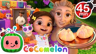 Dia De Los Muertos   More CoComelon Nursery Rhymes | Nina's Familia Kids Songs
