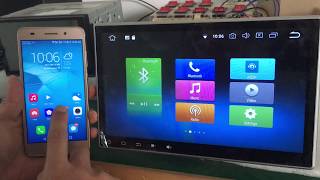 Bluetooth Pairing between SYGAV Head Unit and Cellphone