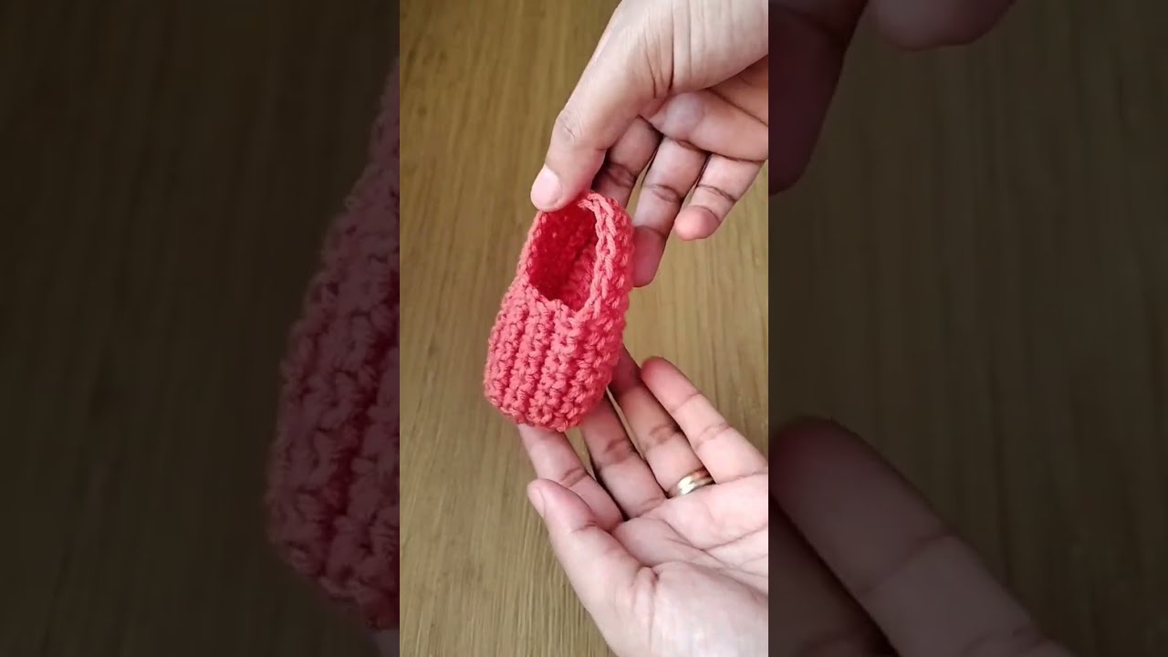 Crochet Cute Baby Shoes Short Babywool Knitting Diy Crocheting Handmade Viralvideo