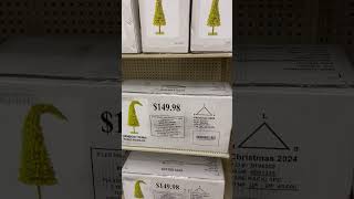 Grinch Christmas Tree 2024 Decor @Hobby Lobby #grinch #christmas #hobbylobby #2024 #decoration