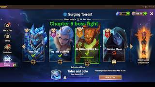 HERO WARS TIDUS AND GELO CHAPTER 5 BOSS FIGHT – An Alliance Before the Storm
