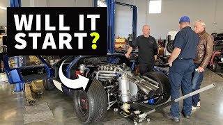 Ford GT40 New Motor First Start