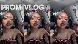 | PROM VLOG | GRWM FOR JUNIOR YEAR PROM + MAKEUP APPT + PHOTOSHOOT + MORE!  
