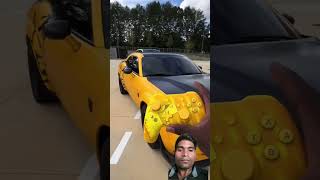Dodge Demon car yellow colour #viral #automobile #viralmoment #trending