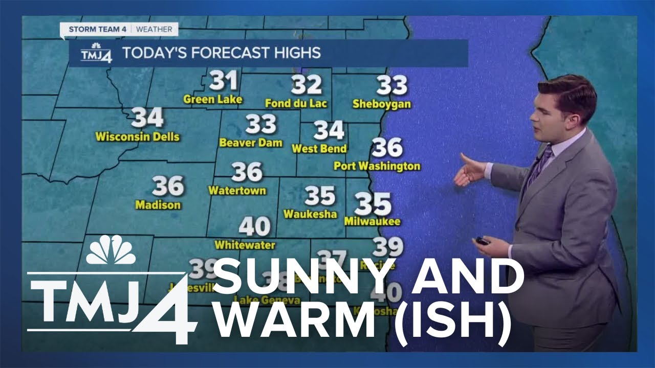 Southeast Wisconsin weather: Sunny and warmer weekend in store - YouTube