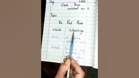 Class 3 English Unit1 Lecture-9 Afaq Sun Series