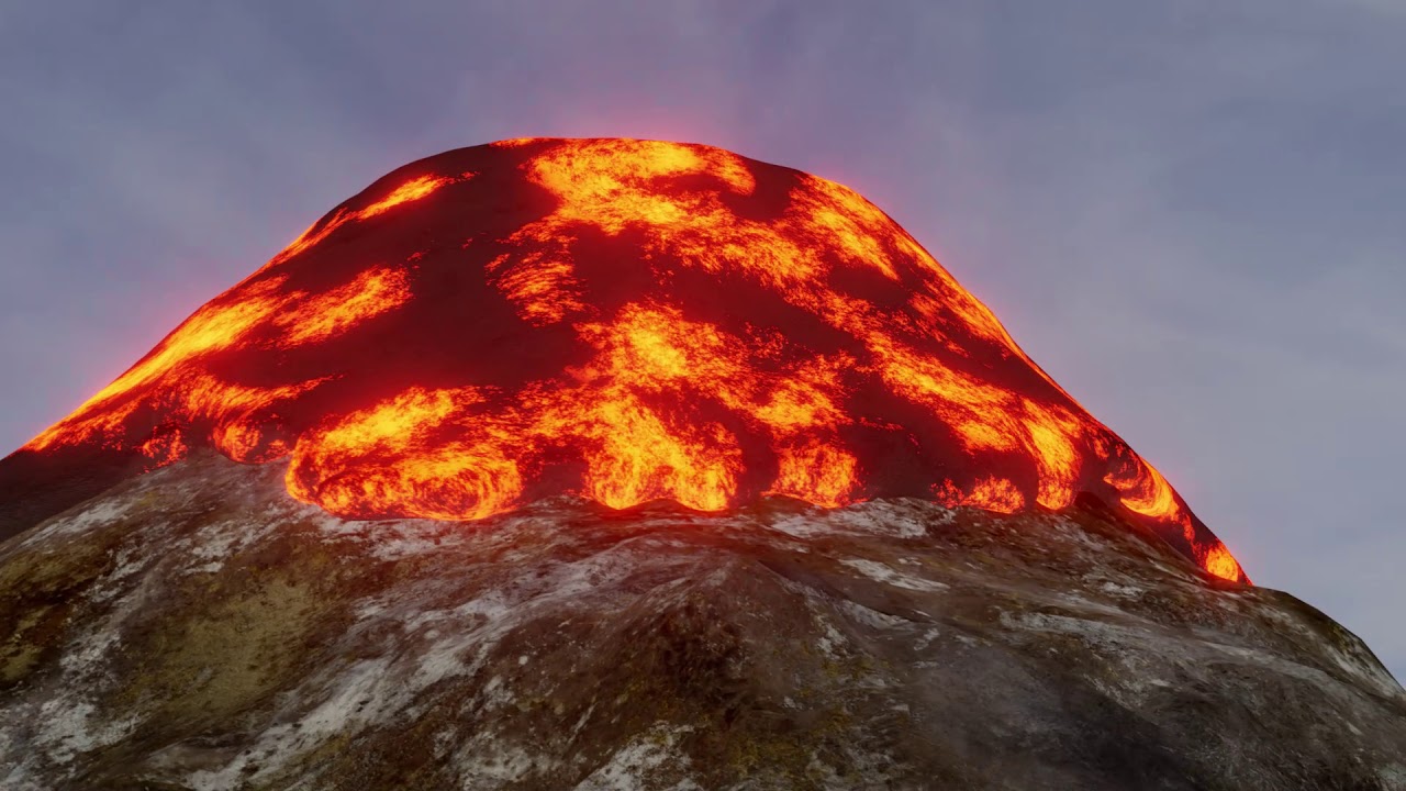 Volcano Test Shot Blender 2.83