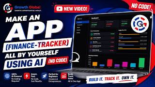 AI দিয়ে Finance Tracker App তৈরি করুন | No Coding Needed