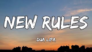 Dua Lipa - New Rule (Lyrics)