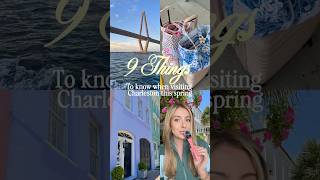 9 Things You NEED to Know About Charleston SC 🌴✨ #shorts #charleston