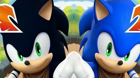 Sonic Dash fullscreen Android Gameplay lets Play