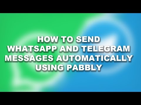 How to Send WhatsApp and Telegram Messages Automatically using Pabbly & JetAPI