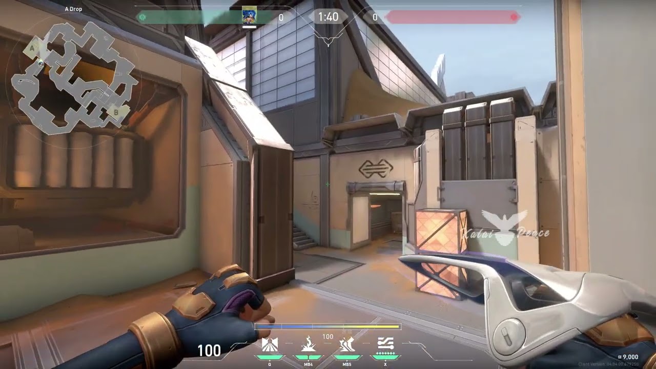 Neon stun setup for A site from A drop on Fracture