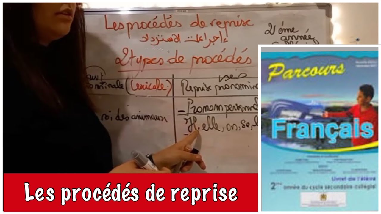 2ème année collégiale/manuel parcours les procédés de reprise. الثانية ...