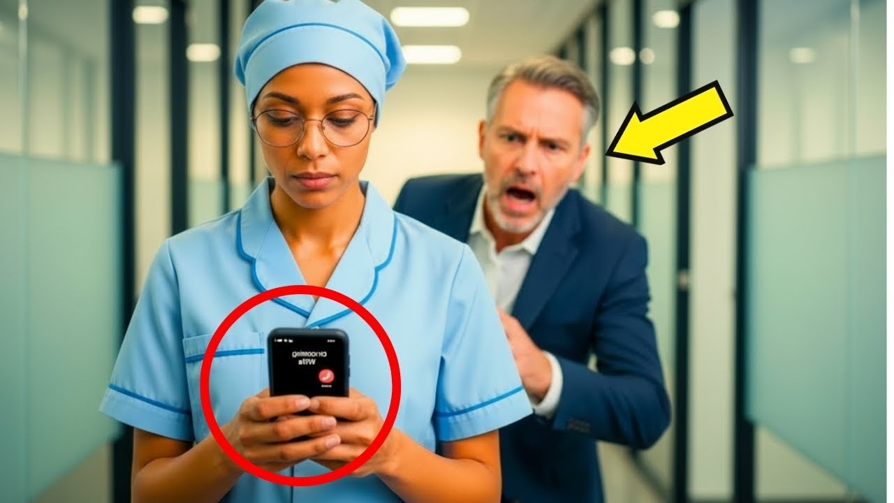 Se Burló de la Limpiadora por una Llamada… Hasta Que Vio el Nombre en la Pantalla