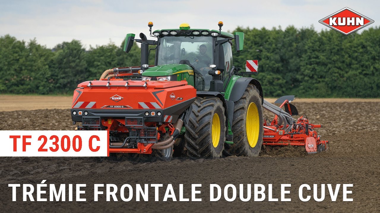 Trémie frontale double cuve | TF 2300 C | KUHN