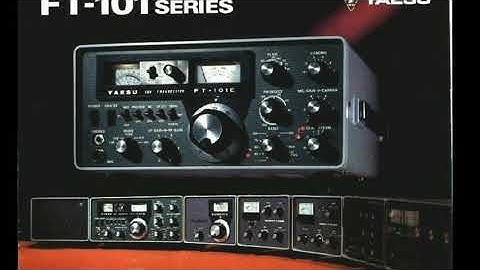 W2SDR On His Fabulous Highly Modified FT-101E on 75m AM