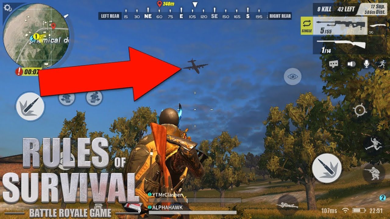 Rules of Survival - SUPPLY DROP PLANE DESTROYED!