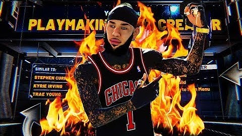 MY PLAYMAKING SHOT CREATOR BUILD!! HOW TO MAKE THE BEST PLAYMAKING SHOT CREATOR NBA 2k20