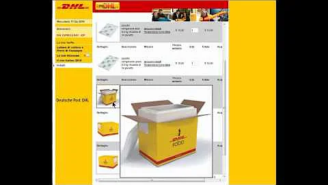 Come spedire da DHL point?