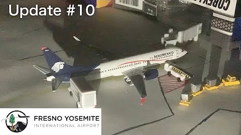 KFAT - 1/400 Scale Fresno Yosemite International Airport Update #10