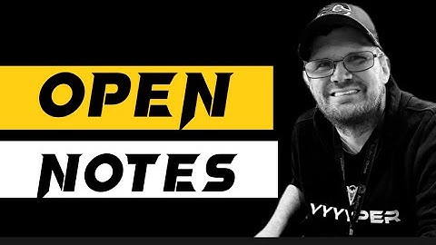 How To Open Existing Notes With Shortcuts