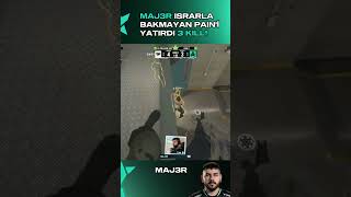 MAJ3R ISRARLA BAKMAYAN PAİN'İ YATIRDI 3 KILL! 🔥#forzaurora #cs2 #xantares #gaming