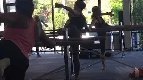 Cardio Barre with Michele Andrews at Studio City C...