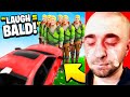 You Laugh = Shave Head BALD! (Fortnite Try Not To Laugh)