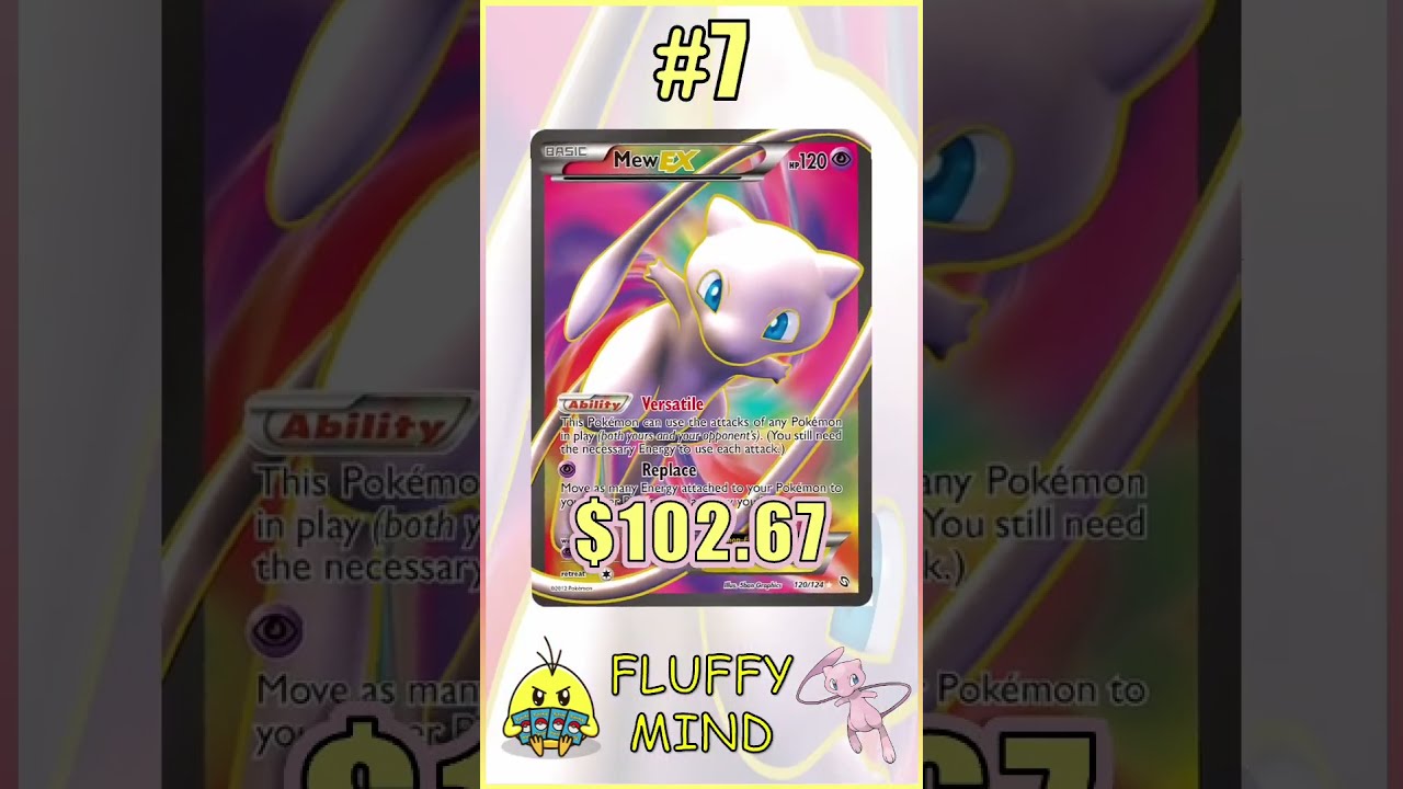 Top 10 MEW Pokemon Cards PokemonTCG Mew