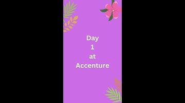 Day 1 at Accenture | PADA ROLE | #accenture #accentureoffcampusdrive #day1ataccenture #dailyvlog