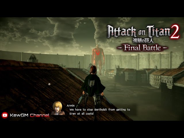 Hange Vs Colossal Titan - Attack On Titan 2 Final Battle - YouTube