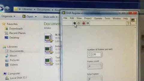 Image Acquisition & Frame Count