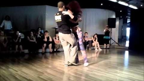 August 2011 - Samba and Zouk Congress Prague, Zouk Workshop Kadu & Larissa.wmv