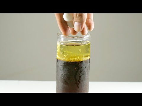 Reaction !! Coca Cola vs Cooking Oil vs Mentos Experiment